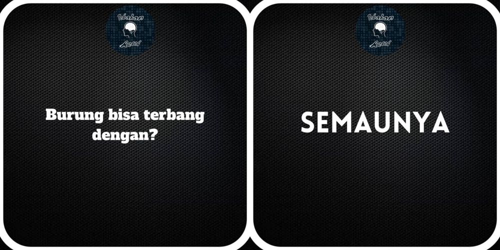 Tebak-tebakan konyol ini bikin ngakak dan geleng-geleng kepala